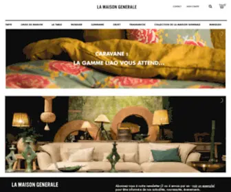 Lamaisongenerale.com(Objet déco) Screenshot