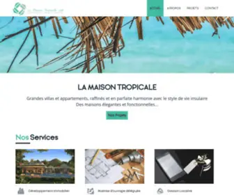 Lamaisontropicale.mu(La Maison Tropicale) Screenshot