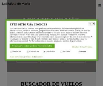 Lamaletademano.com(Todo lo que necesitas para VIAJAR) Screenshot