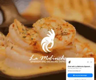 Lamalinchetapas.com(Spanish and Mexican Tapas Bar and Restaurant) Screenshot