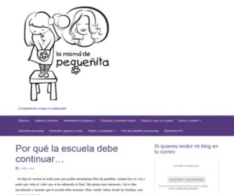 Lamamadepequenita.com(La mam) Screenshot