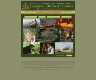 Lamanai.com(Lamanai Outpost Lodge) Screenshot
