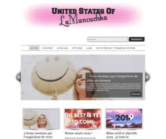 Lamanouchka.com(Cheveux) Screenshot
