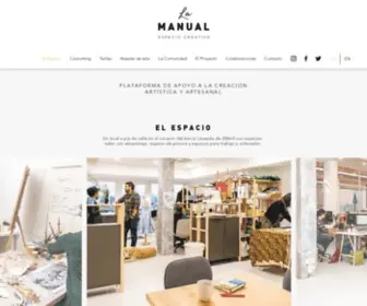 Lamanual.org(La Manual Coworking Madrid) Screenshot
