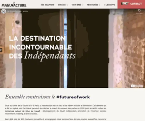 Lamanufacture.fr(La Manufacture) Screenshot