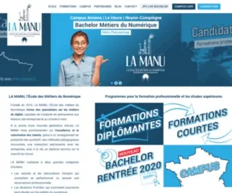 Lamanu.fr(LA MANU) Screenshot