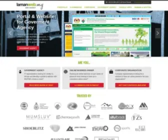 Lamanweb.my(Web Design Malaysia) Screenshot