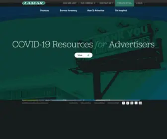 Lamar.com(Lamar Advertising Company) Screenshot