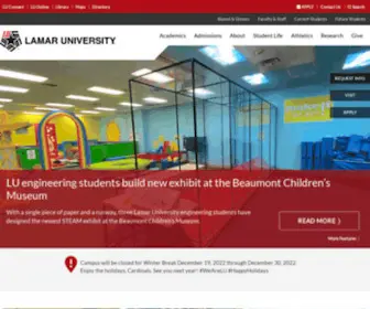 Lamar.edu(Lamar University) Screenshot