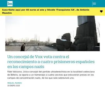 Lamarea.com(Periodismo para gente independiente) Screenshot