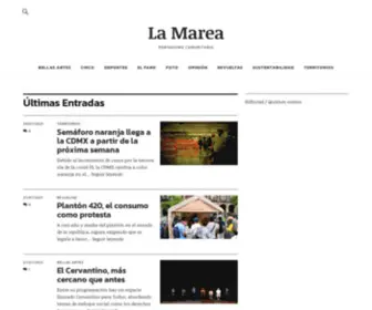 Lamarea.mx(La Marea) Screenshot