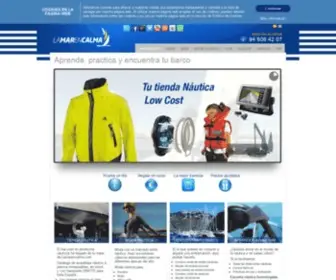 Lamarencalma.com(Escuela náutica) Screenshot