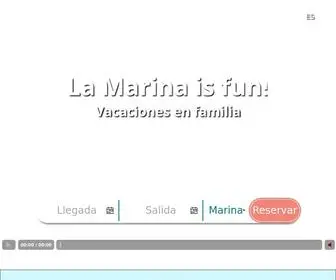 Lamarinaresorts.com(Grupo de campings resorts en Costa Blanca) Screenshot