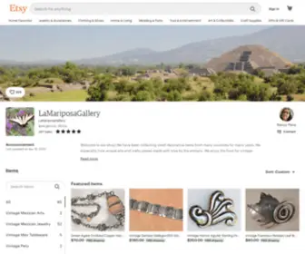 Lamariposagallery.com(La Mariposa Gallery) Screenshot