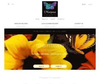 Lamariposatx.com(La Mariposa Flowers) Screenshot