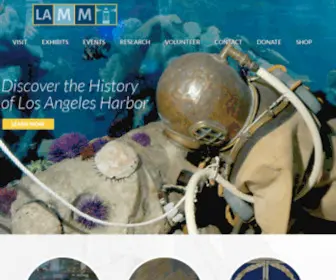 Lamaritimemuseum.org(Los Angeles Maritime Museum) Screenshot