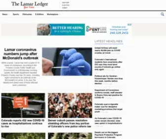 Lamarledger.com Screenshot