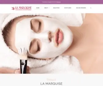 Lamarquise.com(European Skin Care Products & Supplies) Screenshot