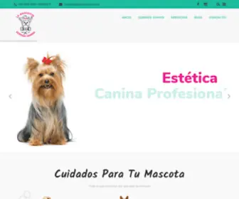 Lamascotita.com.mx(Estetica Canina) Screenshot