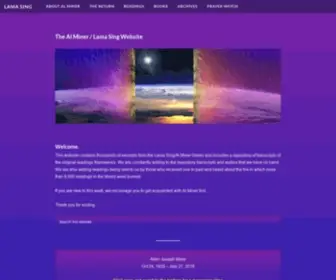 Lamasing.org(By Al Miner & Lama Sing) Screenshot