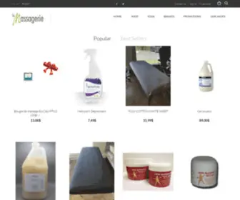 Lamassagerie.com(La Massagerie) Screenshot