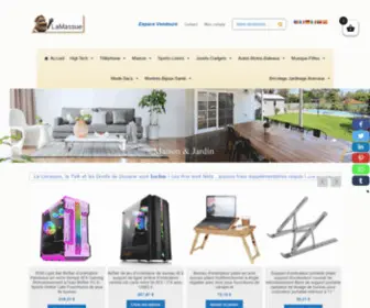 Lamassue.com(LaMassue une étonnante palette de produits) Screenshot