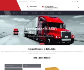 Lambadoortodoor.com(Top transportation company) Screenshot