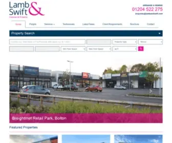 Lambandswift.com(Commercial Property Consultants) Screenshot