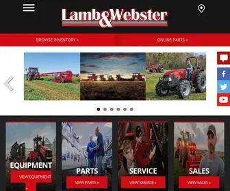 Lambandwebster.com Screenshot