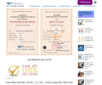 Lambangdaihocchatluong.com(LÀM) Screenshot