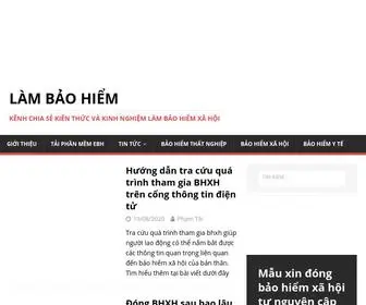 Lambaohiem.com(Làm bảo hiểm) Screenshot