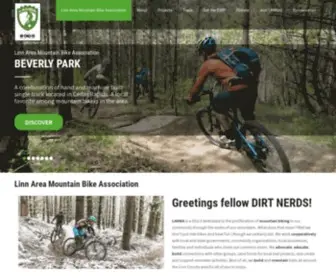 Lambaonline.org(Linn Area Mountain Biking Association) Screenshot