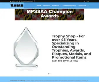 Lambawards.com(Trophy Shop) Screenshot