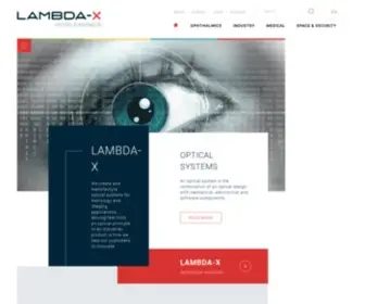 Lambda-X.com(Advanced Vision & Metrology) Screenshot
