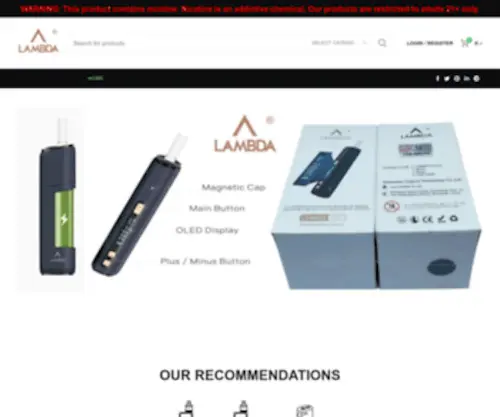 Lambda.ae.org(LAMBDA Original Manufacturer & Wholesaler Of In Dubai Uae) Screenshot