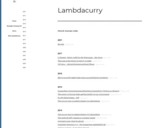 Lambdacurry.com(All posts) Screenshot