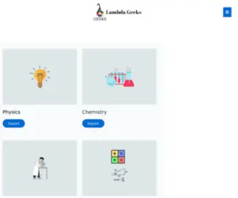 Lambdageeks.com(Lambda Geeks) Screenshot