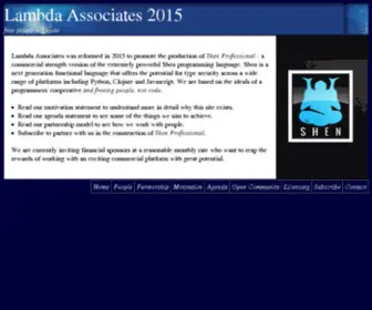 Lambdassociates.org(Lambda Associates) Screenshot