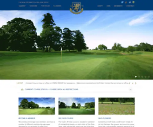 Lamberhurstgolfclub.com(Golf Course Kent) Screenshot
