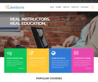 Lamberseducation.com(Lambers Education) Screenshot