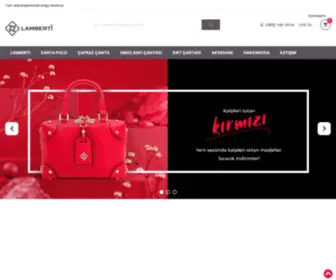 Lamberti.com.tr(Lamberti Çanta) Screenshot