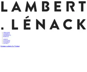 Lambertlenack.com(LAMBERT LENACK) Screenshot