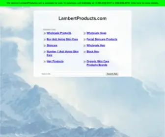 Lambertproducts.com(Lawn Sweeper Cart Garden) Screenshot