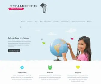 Lambertus.be(Basisschool Sint Lambertus) Screenshot