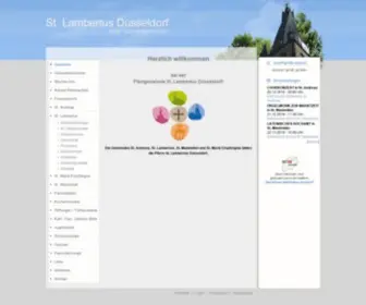 Lambertuspfarre.de(Kath) Screenshot