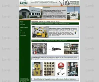 Lambindustrial.com(Lamb Industrial Supply) Screenshot