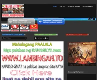 Lambingan.tk(Tambayan at Lambingan and Replay) Screenshot