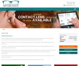 Lambinonoptometrist.co.za(Lambinon Optometrists) Screenshot