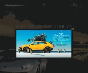 Lamborghinimontreal.com(Concessionnaire Lamborghini) Screenshot