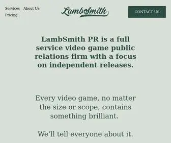 Lambsmithpr.com(LambSmith PR) Screenshot